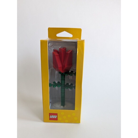 LEGO Valentines Day Red Rose 852786 Rare Retired 2010 *New in Box*